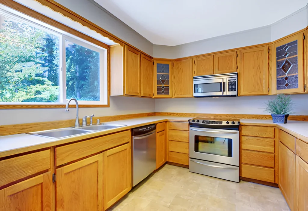 small rental kitchen