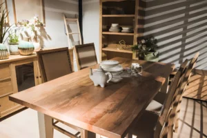 Rustic Timber dining table