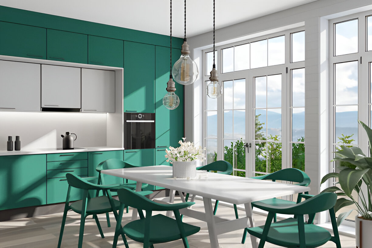 The Impact of Lighting on Green Interior Paint Shades