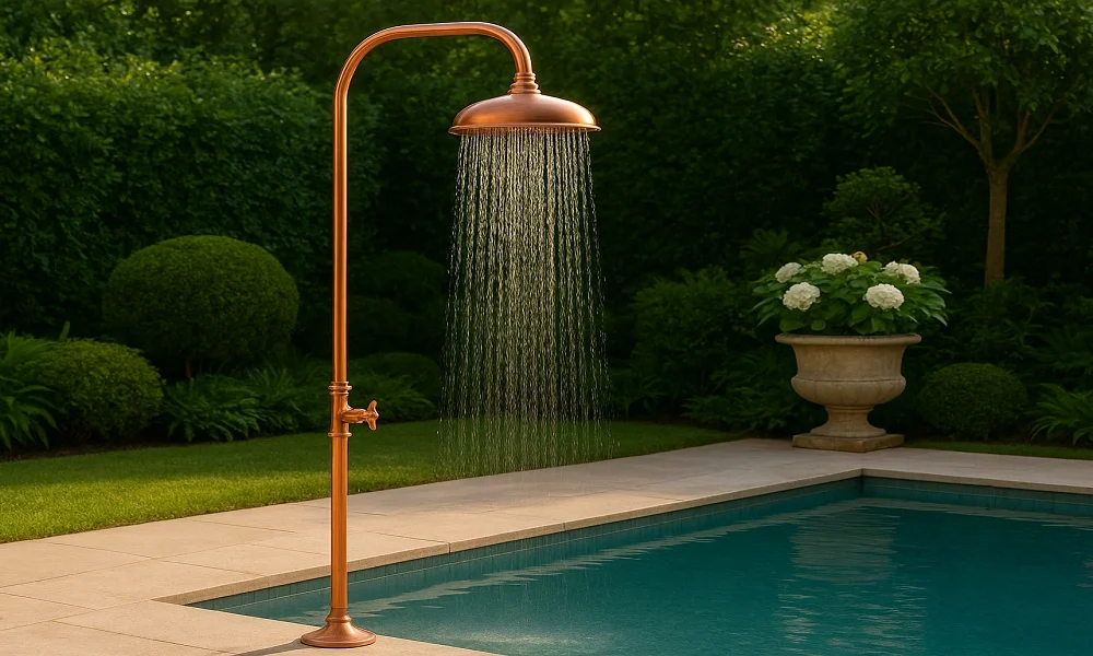 Copper Outdoor Showers