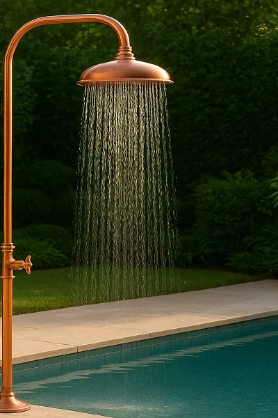 Copper Outdoor Showers