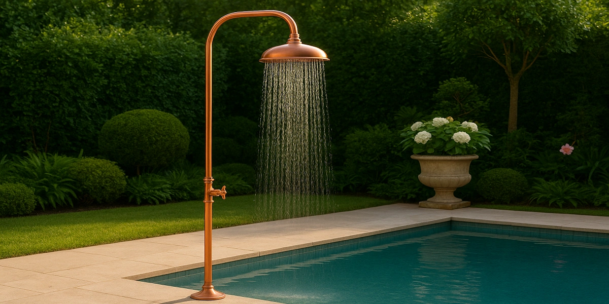 Copper Outdoor Showers