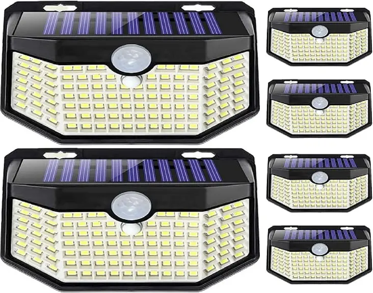 Outdoor Solar Lights with Motion Sensor and 3 Lighting Modes, Waterproof