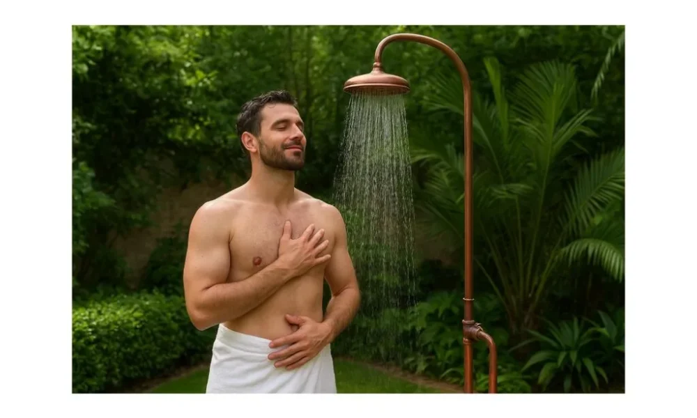 Copper Outdoor Showers