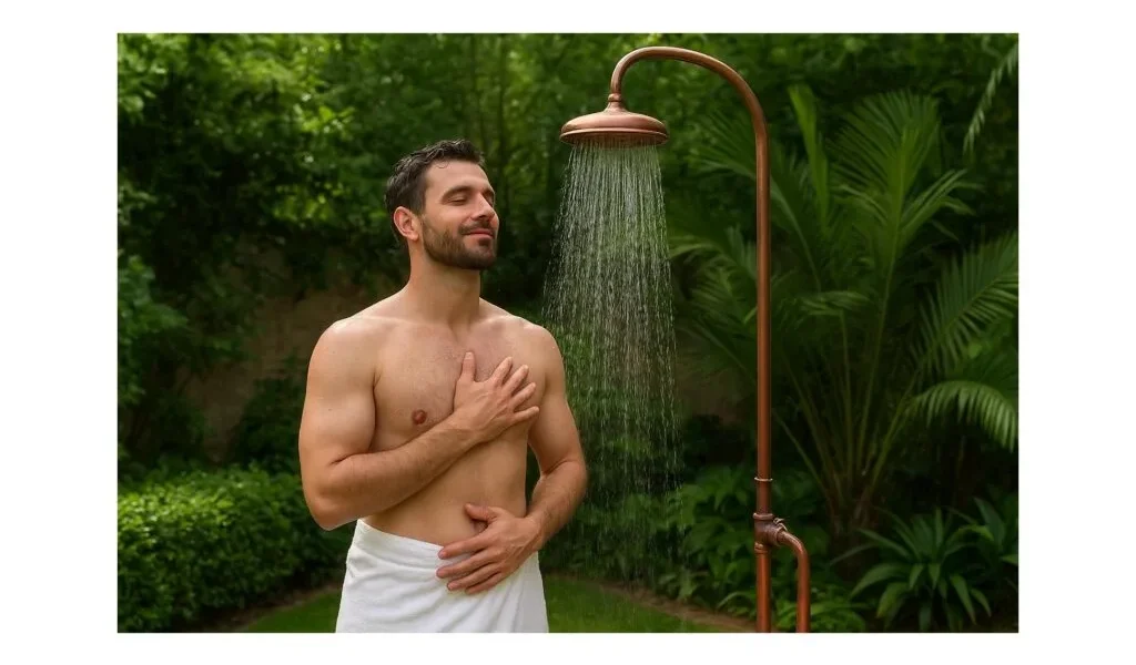 Copper Outdoor Showers